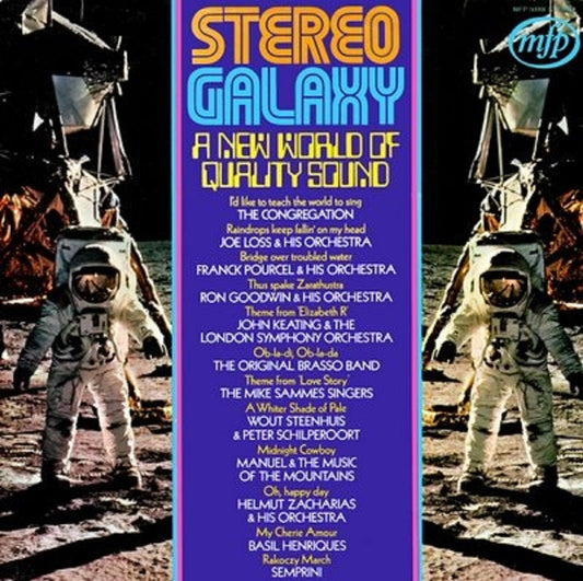Stereo Galaxy A New World Of Quality Sound vinyl album Music for Pleasure MFP 50004