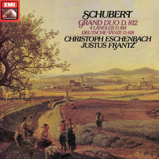 Schubert: Grand Duo D. 812/4 Landler D. 814/Deutsche Tanze D. 618 by Christoph Eschenbach & Justus Frantz from EMI/His Master's Voice (ASD 3814)