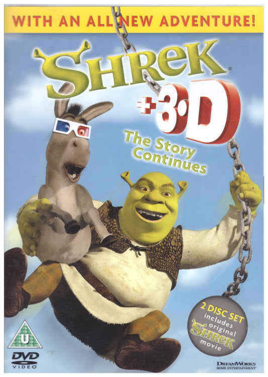 Shrek + 3D: The Story Continues from Dreamworks Home Entertainment on DVD (8301002)