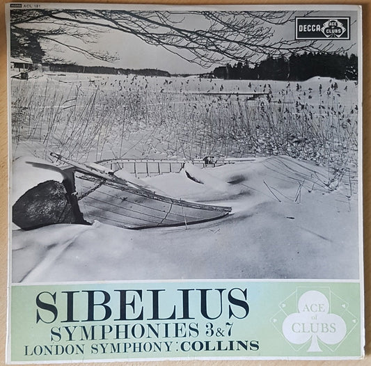 Sibelius: Symphonies 3 & 7 from Decca/Ace Of Clubs (ACL 181)