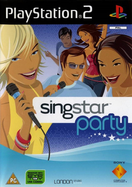 Singstar Party PAL for Sony Playstation 2/PS2 from Sony (SCES 52826)
