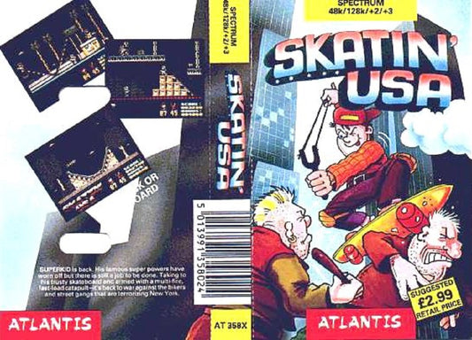 Skatin' USA for ZX Spectrum from Atlantis