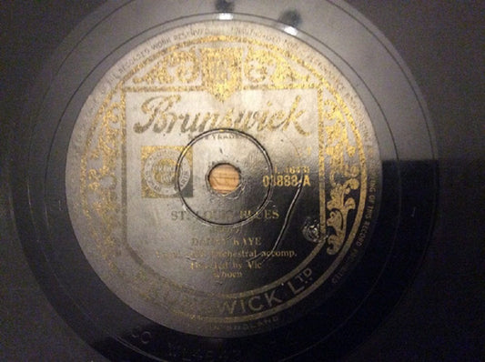 10" 78RPM St. Louis Blues/Ballin' The Jack by Danny Kaye from Brunswick (03888)