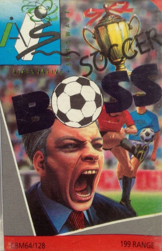Soccer Boss for Commodore 64 from Alternative Software (AS060)