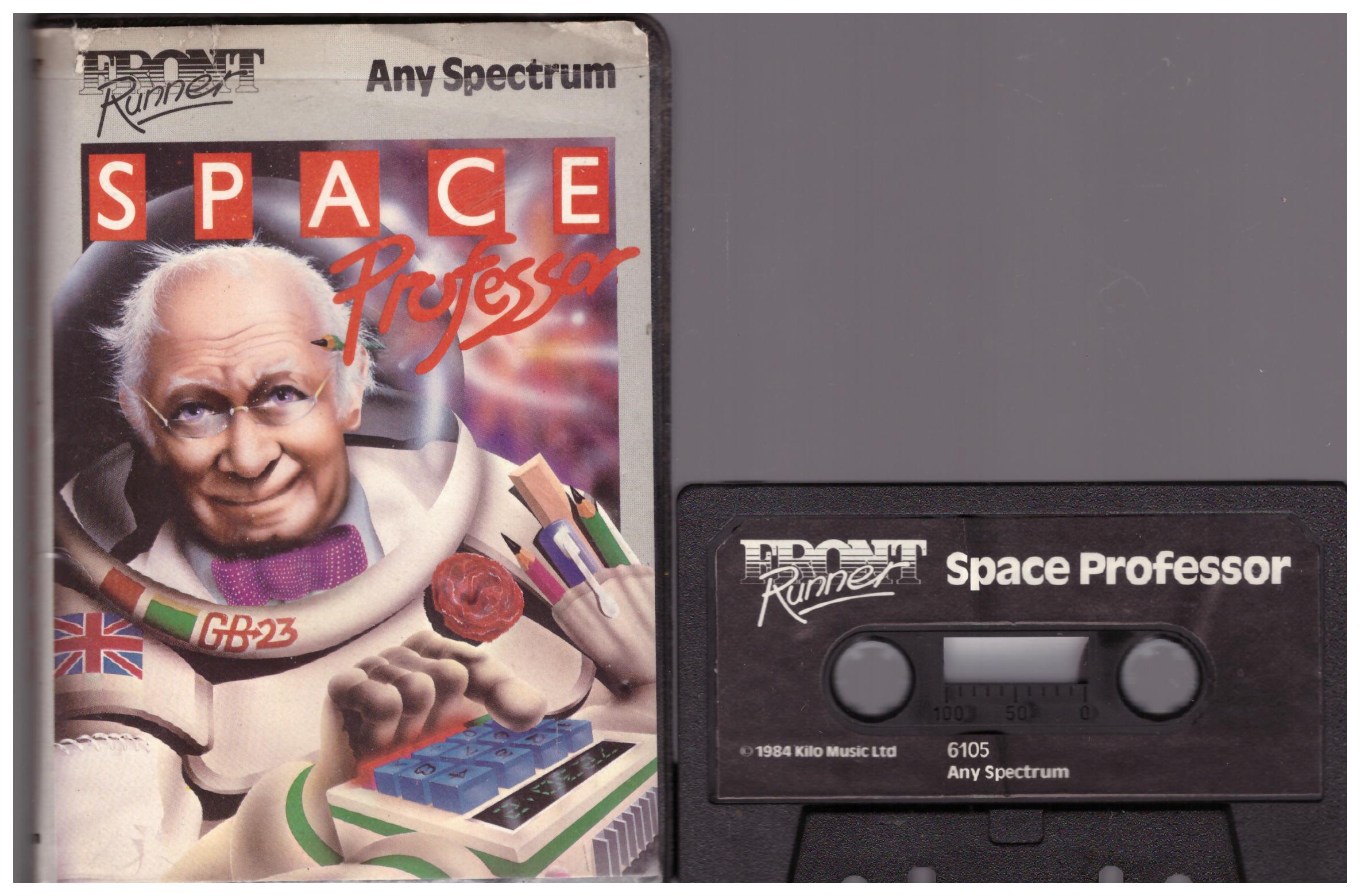 Space Professor for ZX Spectrum from Front Runner (6105) – Retro Games ...