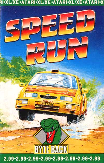 Speed Run Atari 8-Bit computer game from Byte Back