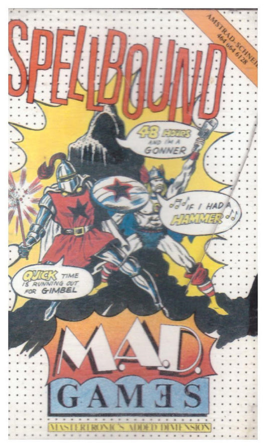 Spellbound for Amstrad CPC from Mastertronic (MAD 4)