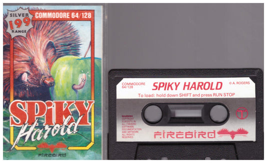 Spiky Harold for Commodore 64 from Firebird