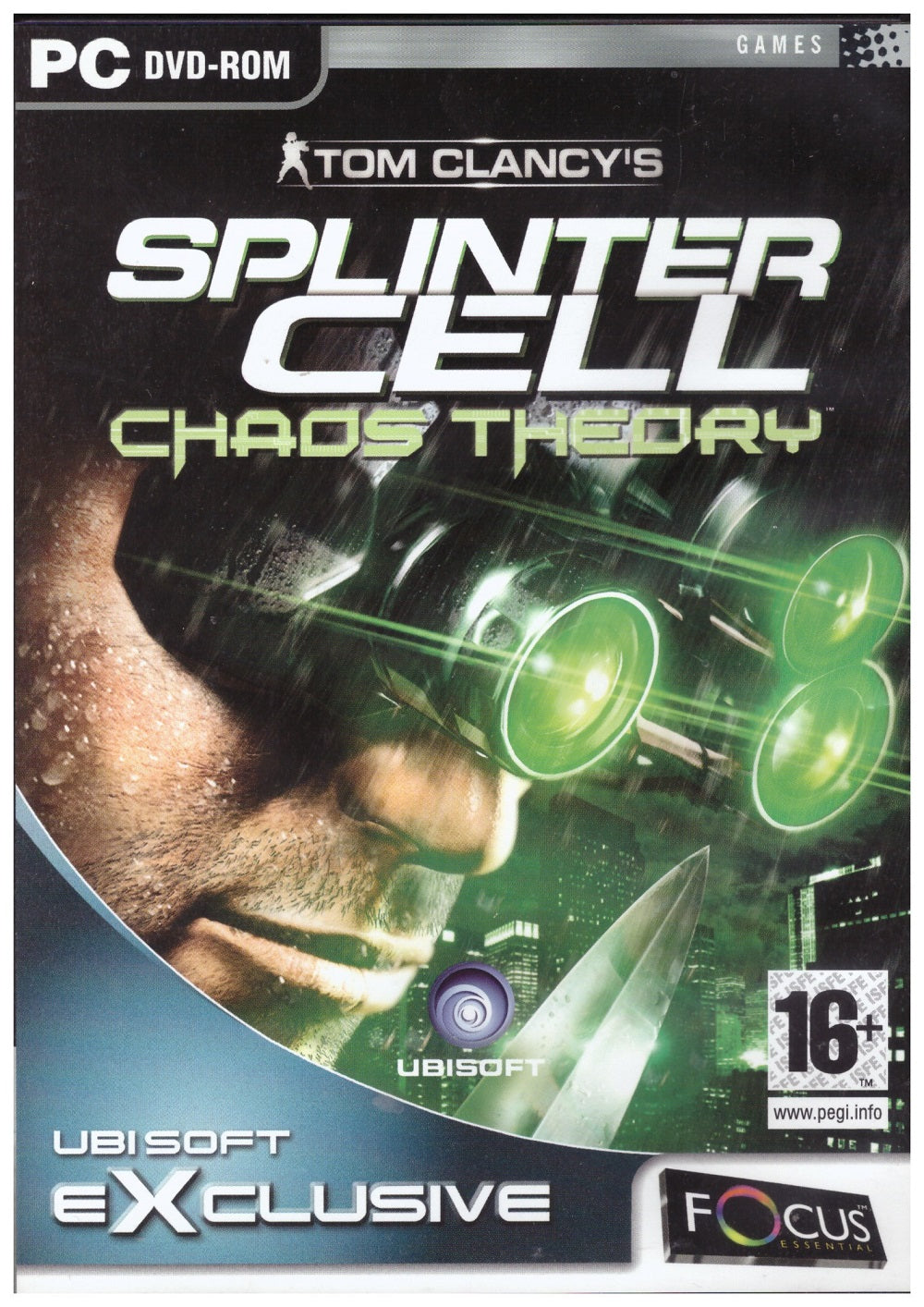 Splinter Focus Splinter Cell: Chaos Theory for PC from Focus – Retro Games And Films