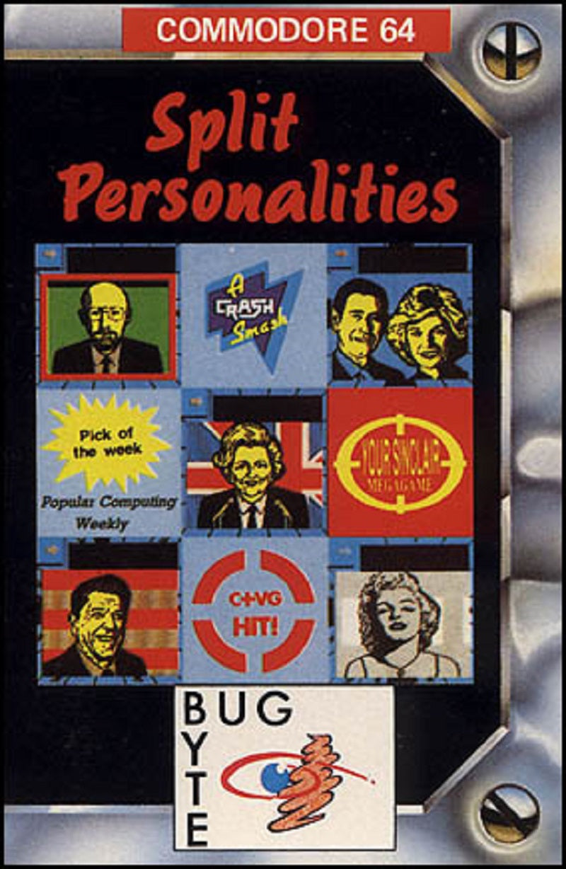 Split Personalities for Commodore 64 from Bug-Byte
