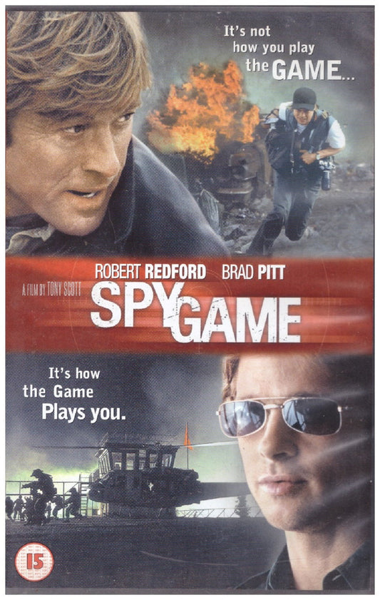 Spy Game VHS from Entertainment In Video (EVV 1562)