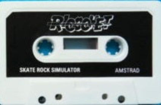 Skate Rock Simulator Amstrad CPC cassette tape