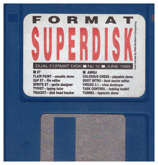 ST Amiga Format No.12 June 1989 Coverdisk