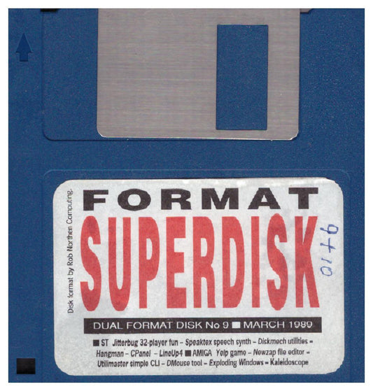 ST Amiga Format No.9 March 1989 Coverdisk