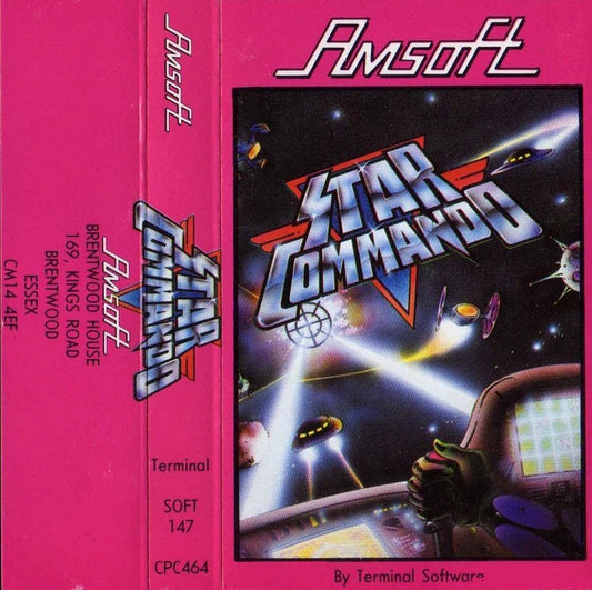 Star Commando for Amstrad CPC by Amsoft on Tape