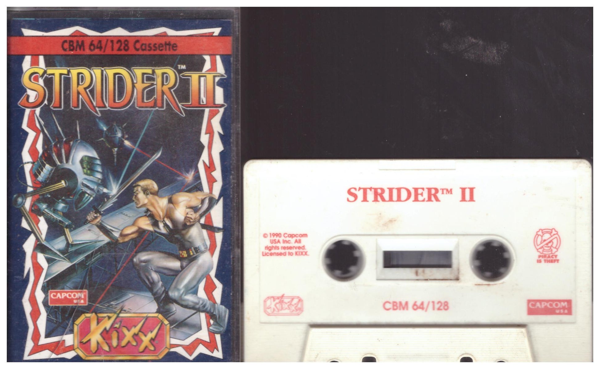 Strider II for Commodore 64 from Kixx