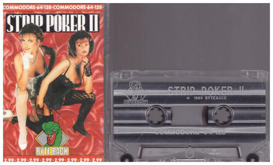 Strip Poker II for Commodore 64 from Byte Back