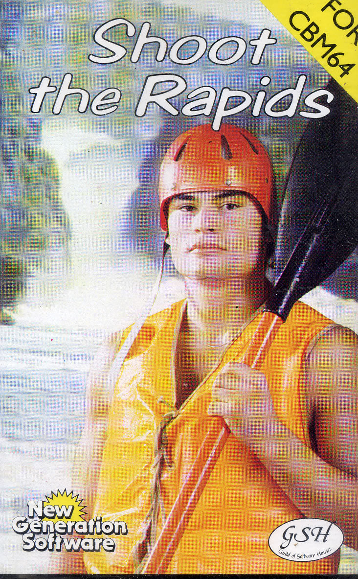 Shoot The Rapids for Commodore 64 from New Generation Software