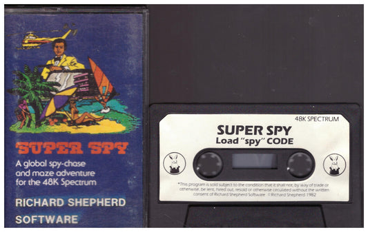 Super Spy for ZX Spectrum from Richard Shepherd Software