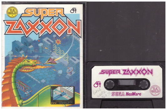 Super Zaxxon for Commodore 64 – Classic 80s shoot 'em up game