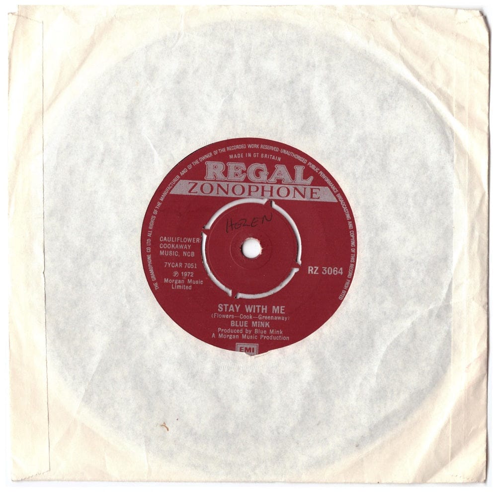 7" 45RPM Stay With Me/We'll Be There by Blue Mink from Regal Zonophone-1