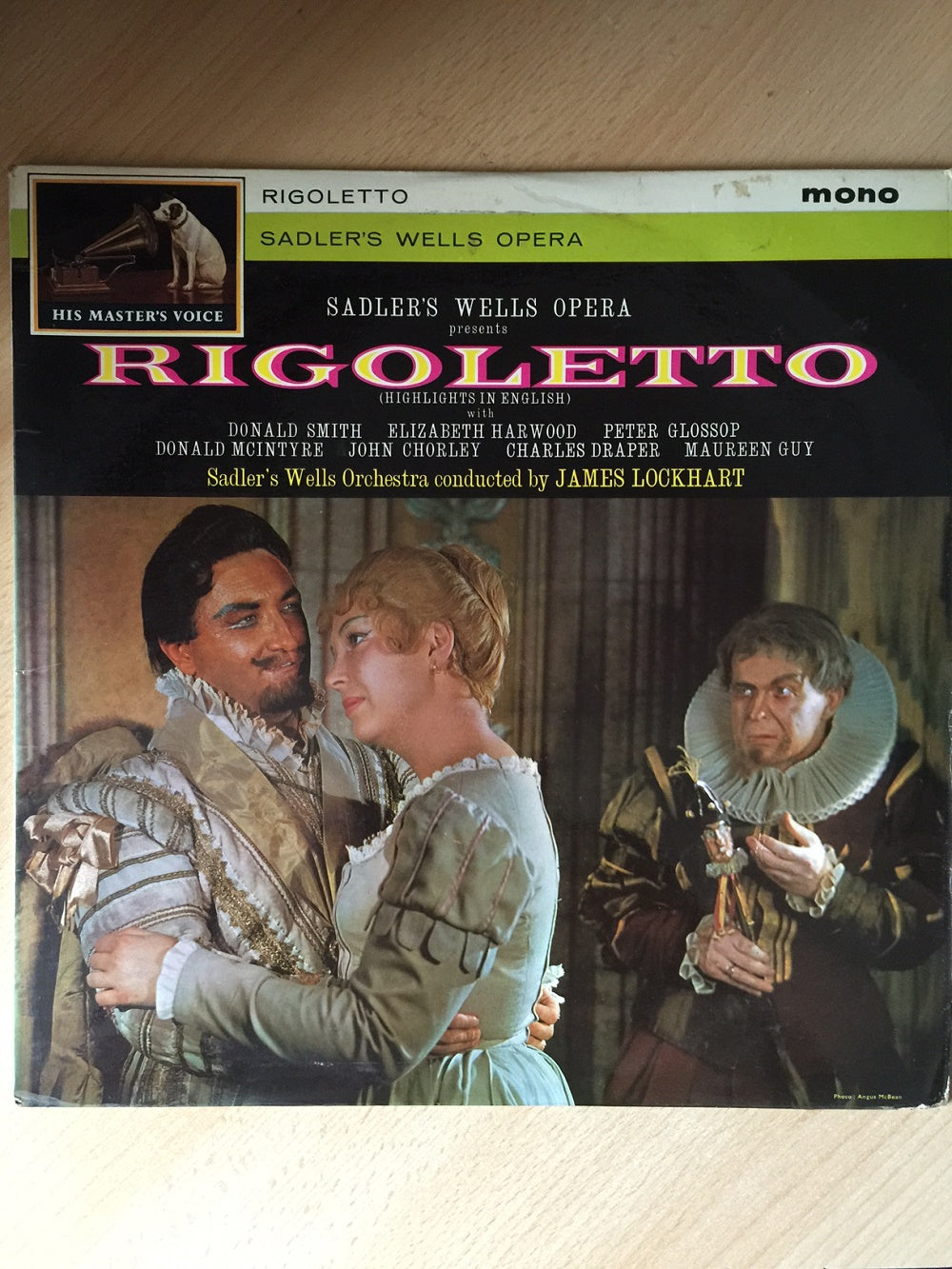 Sadler's Wells Opera Presents Rigoletto from His Master's Voice (CLP 1600)