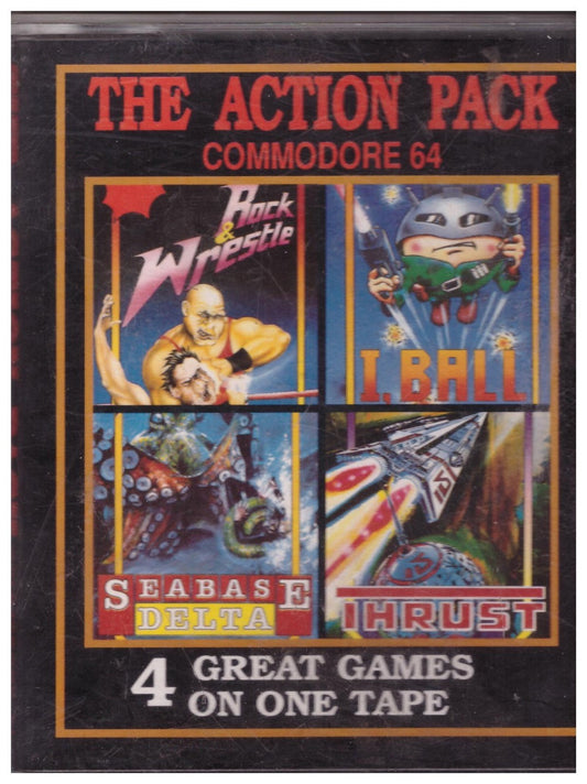 The Action Pack for Commodore 64 from Paxman Promotions