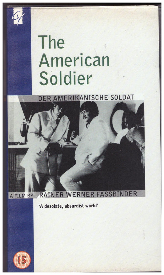 The American Soldier (Der Amerikanische Soldat) on VHS from Connoisseur Video (CR181 VHS)