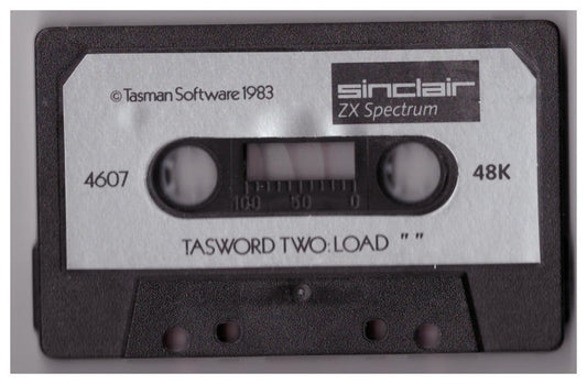 Tasword Two ZX Spectrum retro software from Tasman Software