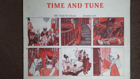Time & Tune Autumn Term 1970 – BBC Radio For Schools vintage educational textbook