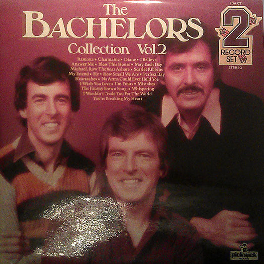 The Bachelors Collection Vol 2 vintage vinyl album Pickwick Records easy listening music