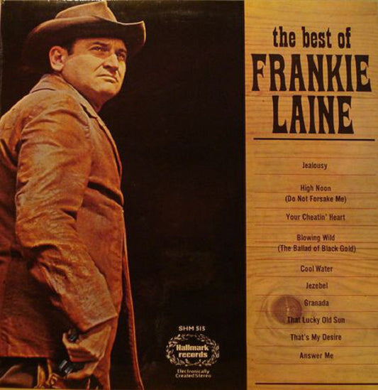 The Best Of Frankie Laine from Hallmark Records (SHM 515)