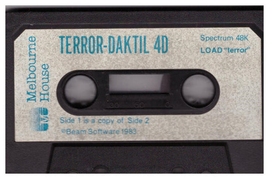 Terror-Daktil 4D ZX Spectrum retro game from Melbourne House