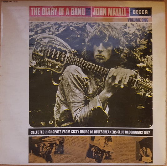 The Diary Of A Band Volume One by John Mayall from Decca (SKL 4918)