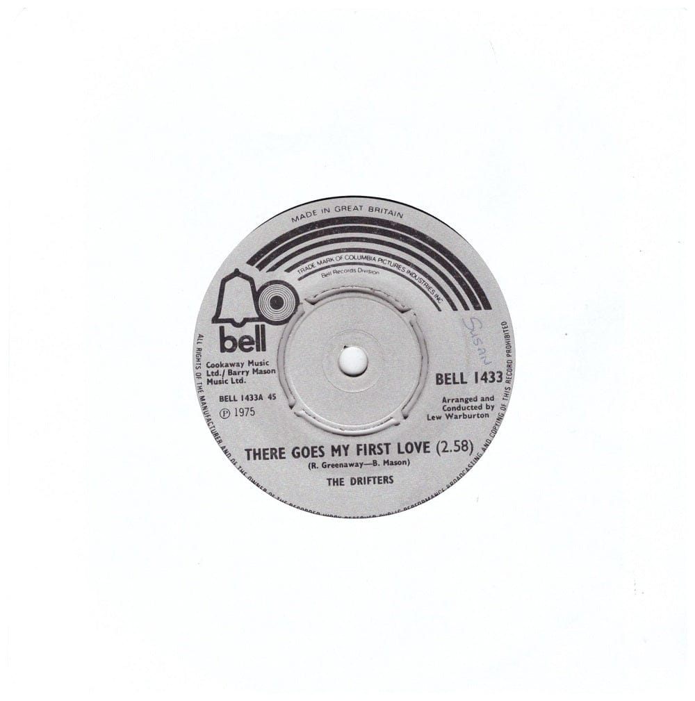 The Drifters There Goes My First Love 7-inch vinyl