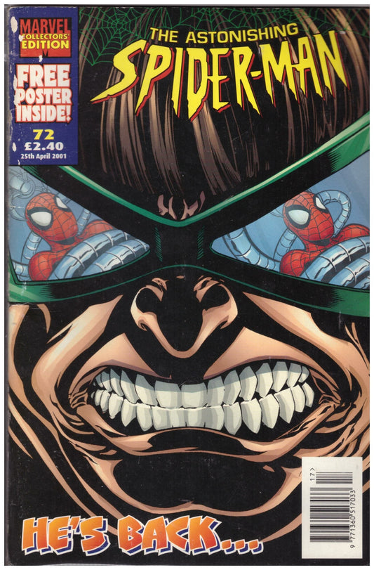 The Astonishing Spider-Man #72 Apr 01 from Marvel/Panini Comics UK