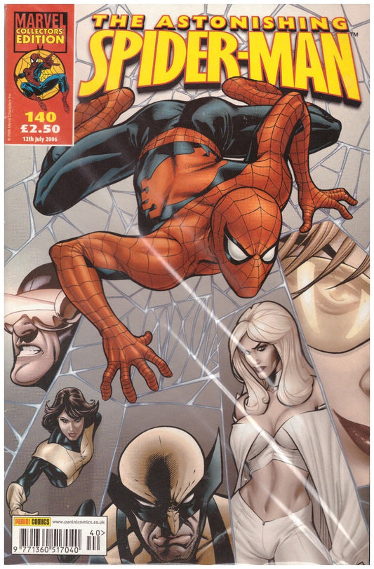 The Astonishing Spider-Man #140 UK comic by Marvel/Panini