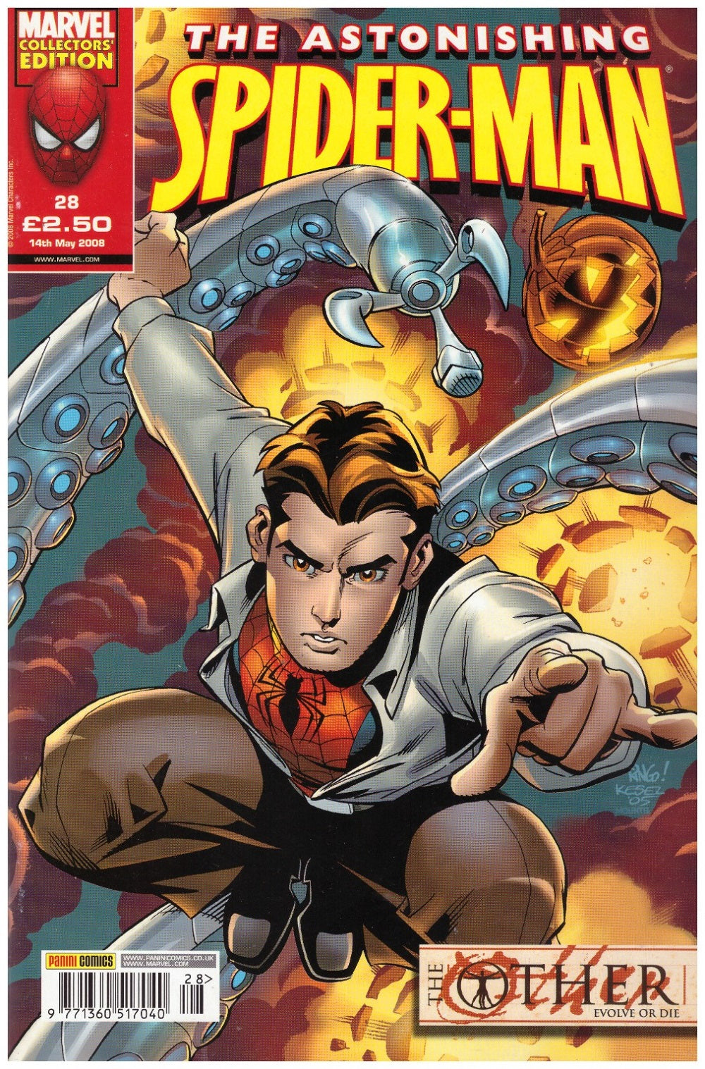 The Astonishing Spider-Man #28 comic book by Marvel/Panini Comics UK