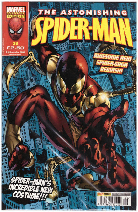 The Astonishing Spider-Man #36 from Marvel/Panini Comics UK