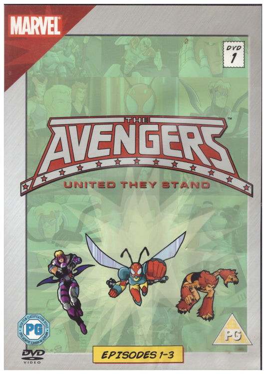The Avengers: United They Stand Episodes 1-3 from Clear Vision on DVD (MAR1074)