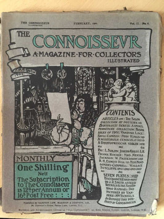 The Connoisseur February 1902 Vol II No. 6 Magazine