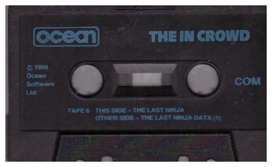 The Last Ninja Tape Only for Commodore 64 from Ocean