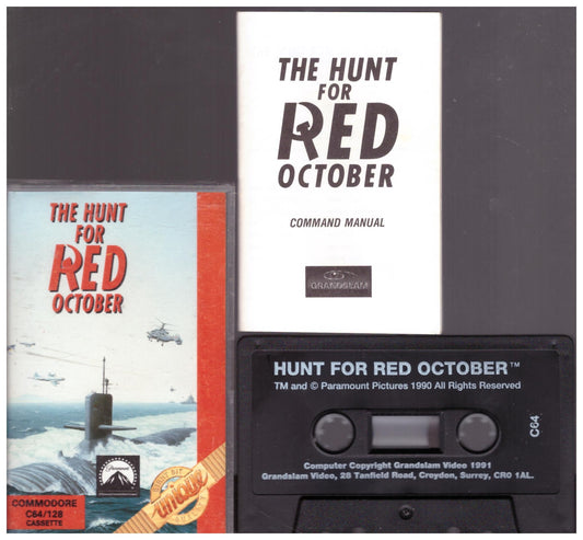 The Hunt For Red October for Commodore 64 from Unique