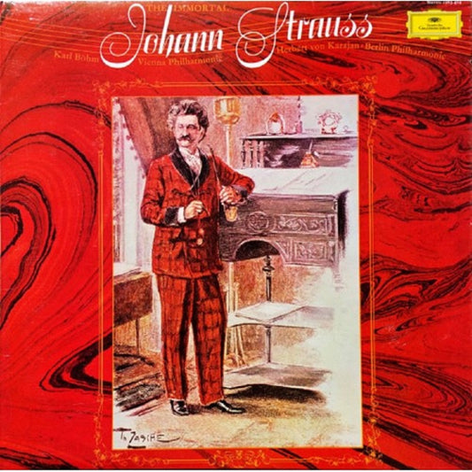 The Immortal Johann Strauss by Karl Bohm/Vienna Philharmonic/Herbert Von Karajan/Berlin Philharmonic from Deutsche Grammophon (2563 414)