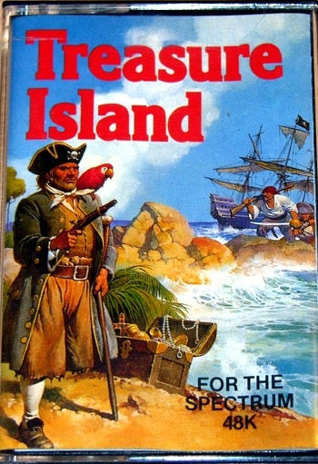 Treasure Island ZX Spectrum retro game by Mr Micro