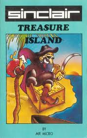 Treasure Island ZX Spectrum retro video game from Sinclair