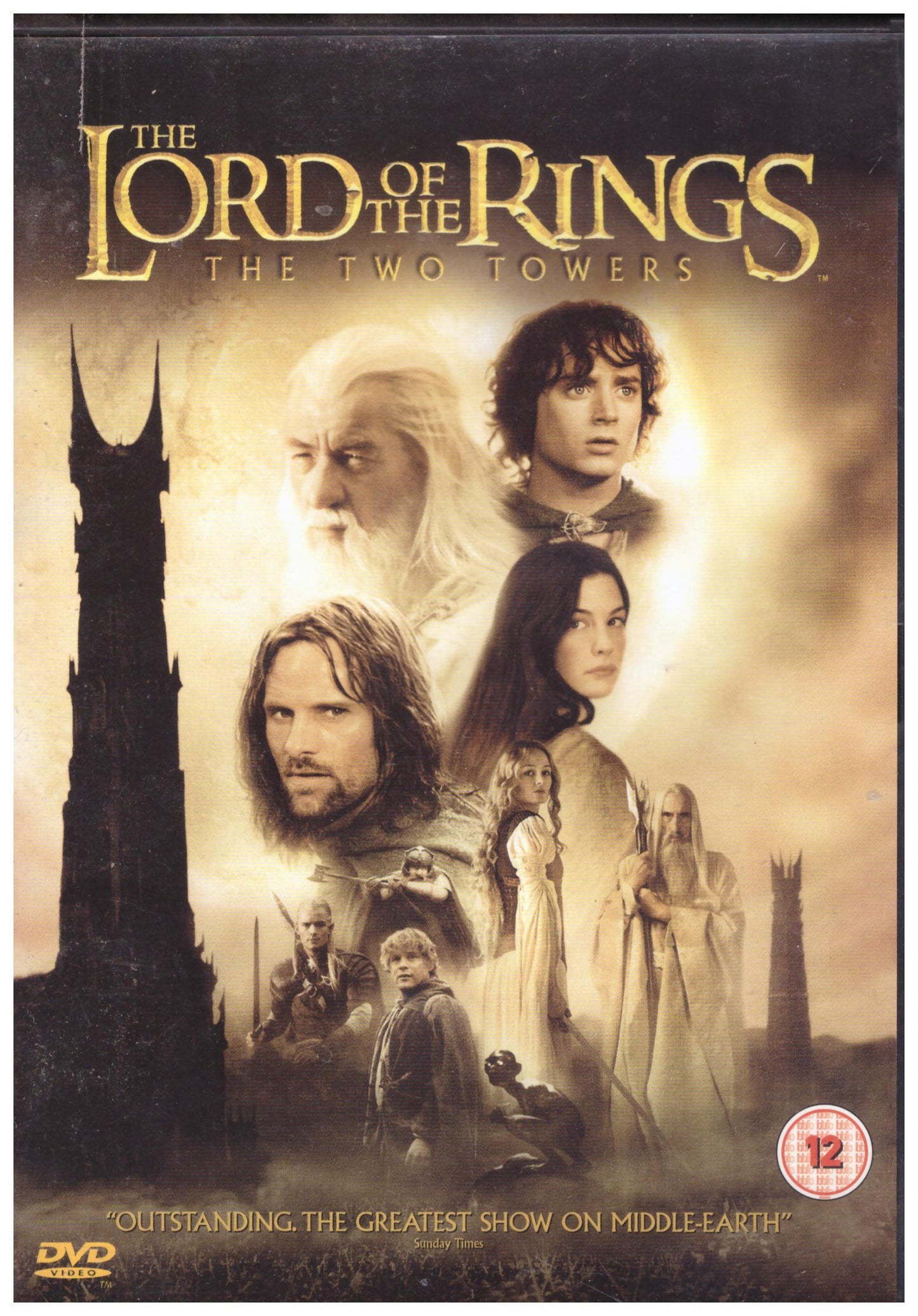 The Lord Of The Rings: The Two Towers DVD from Entertainment In Video (EDV 9179)
