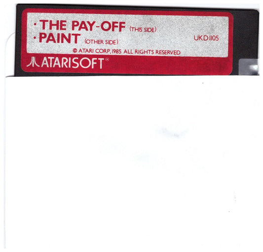 The Pay Off/Paint on Disk for Atari 8-Bit Computers from Atarisoft (UKD 1105)
