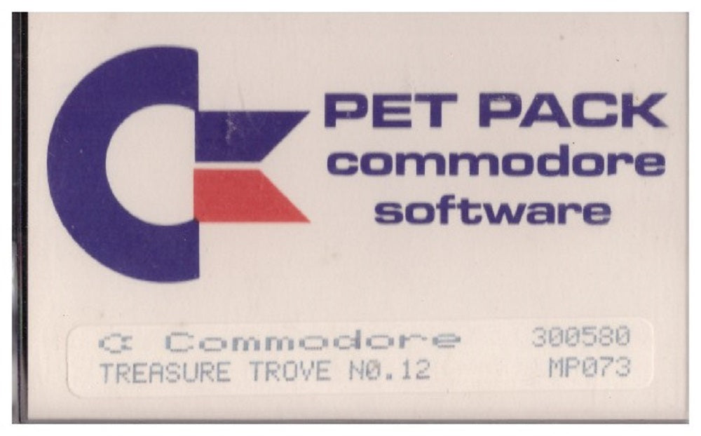 Commodore PET Treasure Trove No. 12 software collection