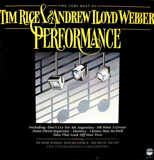 The Very Best Of Tim Rice & Andrew Lloyd Webber: Performance from Telstar (STAR 2262)